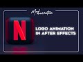 Netflix logo animation in 1min | After effects Tutorial