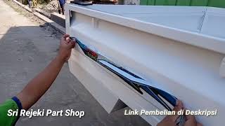 Tutorial Pemasangan Stiker Bak Carry Futura