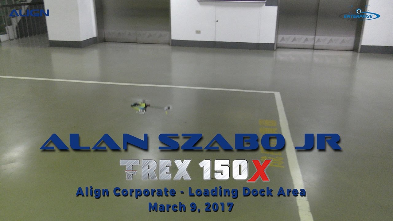 Alan Szabo JR TREX 150X Align Corporate Office in Taiwan V1