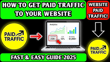 How to Get Paid Traffic to Your Website (Fast & Easy Guide 2025)