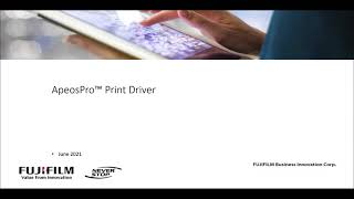 How to use Favorites to apply templates in Print Driver - ApeosPro screenshot 1