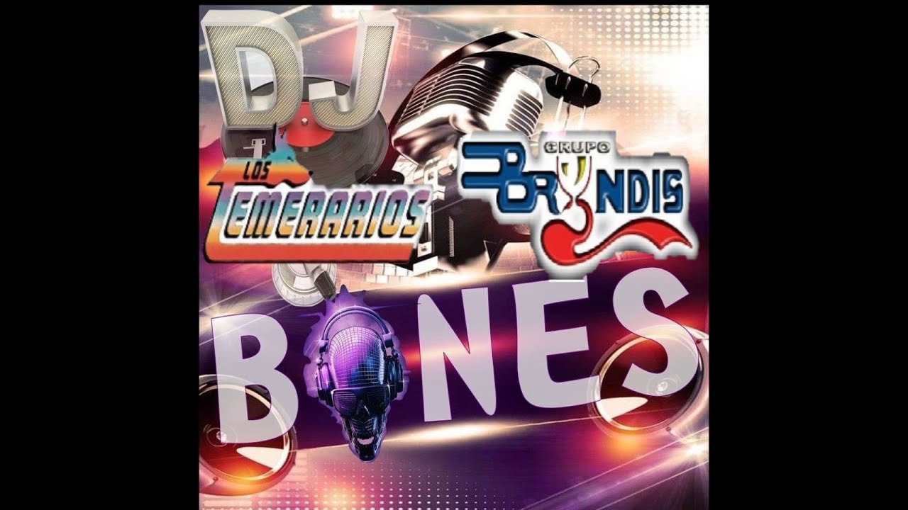 GRUPO BRYNDIS VS TEMERARIOS  MIX DJ BONES