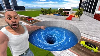 Franklin Found Giant Deep Hole - INDIAN BIKES DRIVING 3D screenshot 2