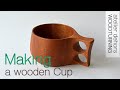 [ WOODTURNING ] Making a wooden cup
