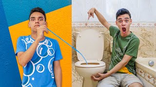 تحدي لا تختار المشروب الخاطئ !!
