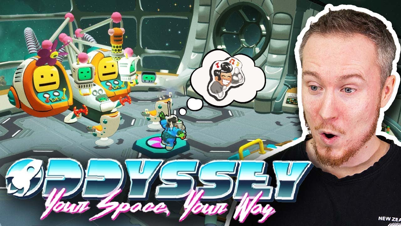Trying out this awesome space game! | Oddyssey: Your Space, Your Way