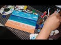 Practice Painting #4: Seashore Acrylic painting for beginners by Yuvati Artwork