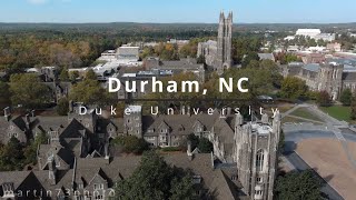 Durham Nc And Duke University Drone Video