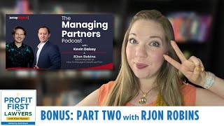 Bonus: RJon Robins on The Managing Partners Podcast 2 of 2 by RJon Robins 51 views 2 months ago 44 minutes