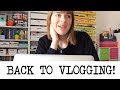 Getting Back On Track With Vlogging! | WEEKLY VLOG