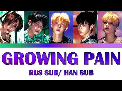 TXT - GROWING PAIN (RUS SUB/ HAN SUB) русский перевод {Color Coded Lyrics}