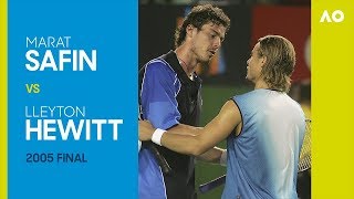 : Marat Safin v Lleyton Hewitt - Australian Open 2005 Final | AO Classics