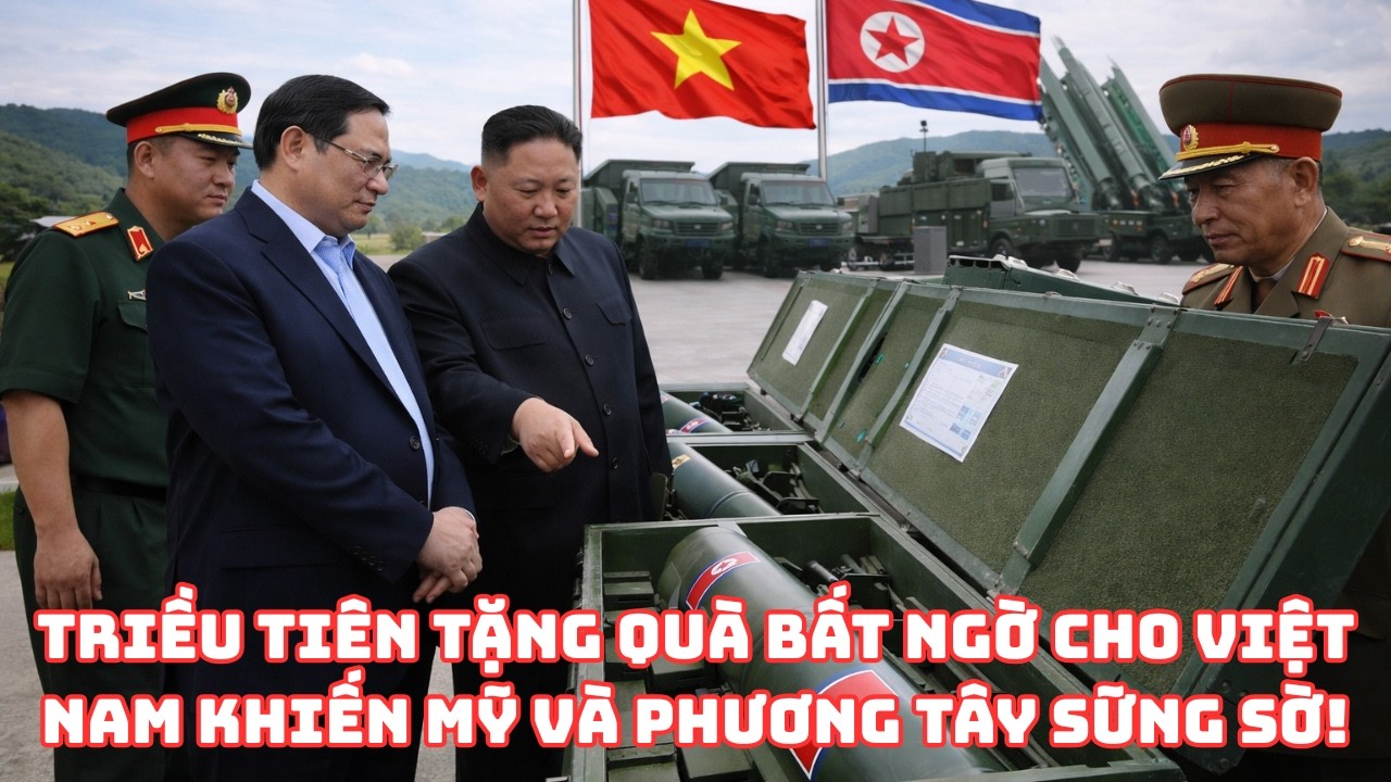 Triều Tiên tặng quà bất ngờ cho Việt Nam khiến Mỹ và phương Tây sững sờ!