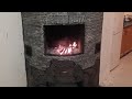 Камин, после отделки своими руками ОсмотрFireplace, after finishing with your own hands. Inspection