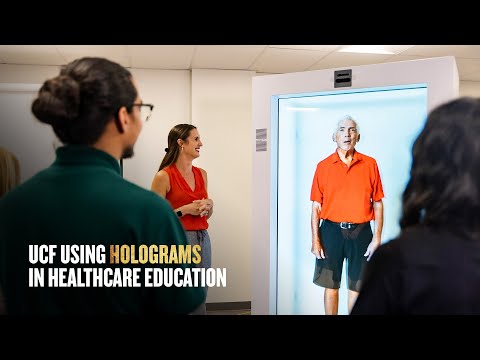 UCF Using Holograms in Healthcare Education