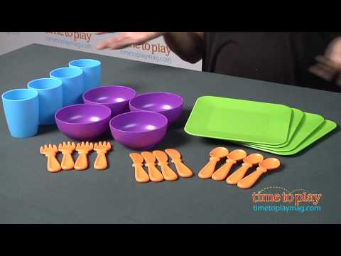 New Sprouts Serve It! My Very Own Dish Set from Learning Resources