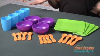 New Sprouts Serve It! My Very Own Dish Set from Learning Resources