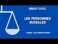 Les personnes morales dfinition et exemple