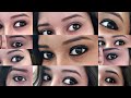 10 Different Kajal Eye Looks With Lakme Eyeconic kajal | Teddy & Varshu