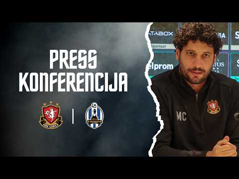 Press konferencija ∣ Trener Mario Carević i igrač Filip Braut uoči Lokomotive