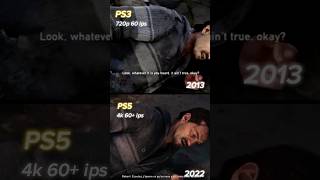 The Last of Us PS3 vs PS5 😳#thelastofuspart1ps5 #ps5 #ps3