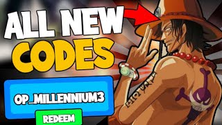 ALL ONE PIECE: MILLENNIUM 3 CODES! (July 2021) | ROBLOX Codes *SECRET/WORKING*