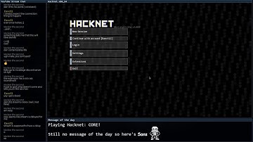 Hacknet - Playing Steam Workshop extensions: Core