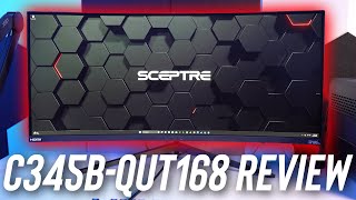 Sceptre C345B-QUT168 34inch Ultrawide Monitor Review - Another Solid Monitor from Sceptre!