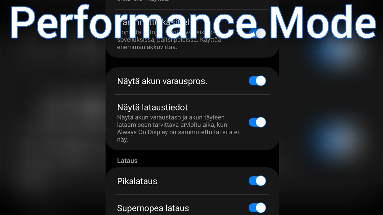 How to speed up Samsung S20 - How to add performance - YouTube