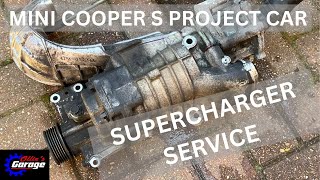 Supercharger removal, service and changing gaskets on my 2005 R53 Mini Cooper S I bought from Copart