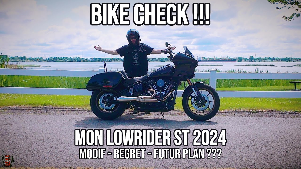 Bike check - Mon Harley Davidson Lowrider ST 2024