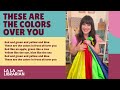 These Are the Colors Over You | La La Librarian | Parachute Song for Early Childhood Storytime