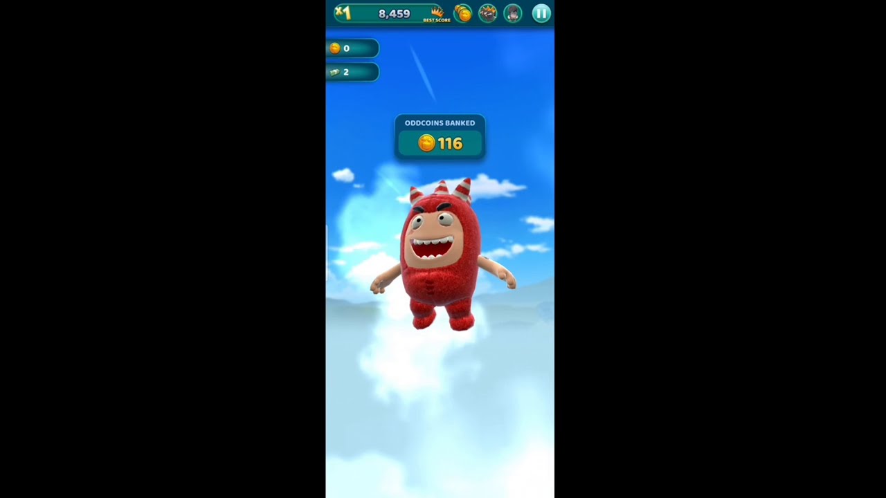 oddbods turbo run game play (android)
