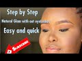Natural glam Look with out eyelashes #cleanmakeup #easymakeuptutorial #quickmakeup