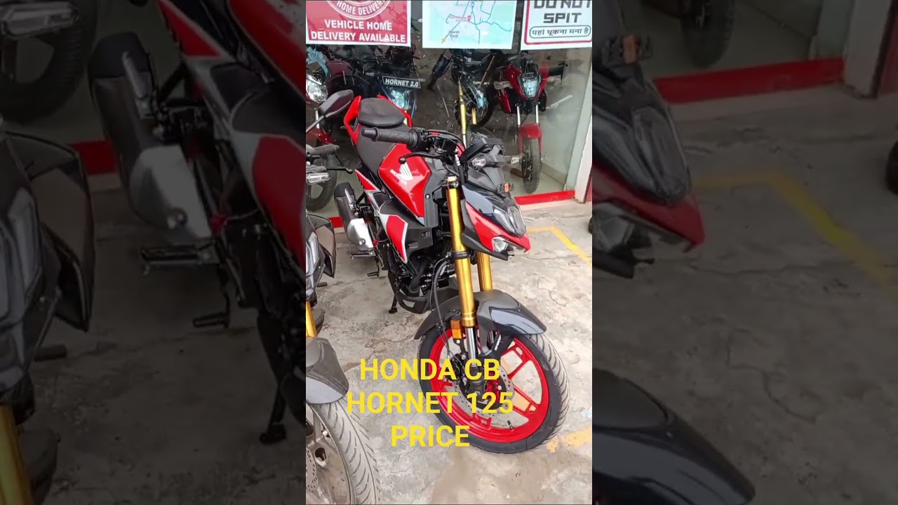 HONDA HORNET CB 125 PRICE AND FICHAR #honda #hornet
