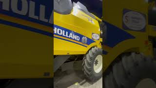 New Holland combine 💛||new Holland ac cabin harvester || #automobile #hollend #farmequipment #farm