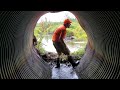 Removing Beaver Dam Inside Big Culvert