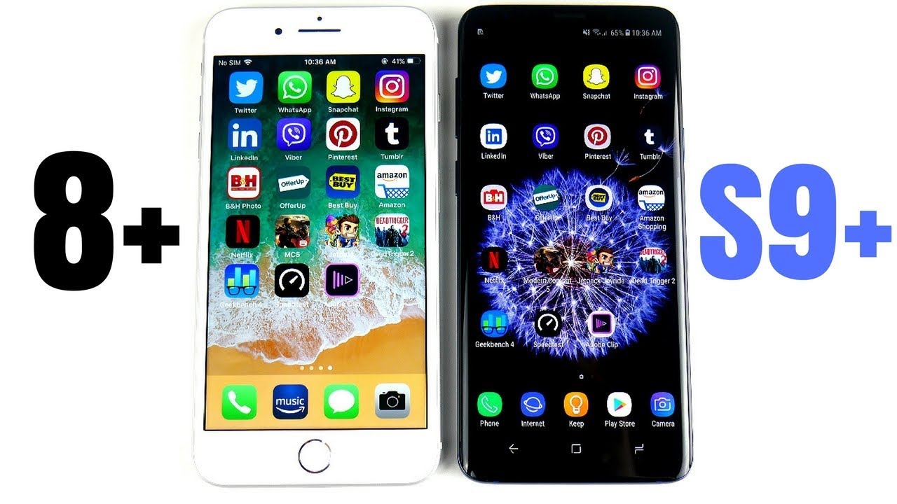 Samsung Galaxy S8 Vs Iphone