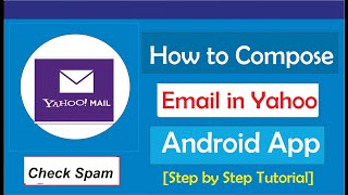 How to Compose Email in Yahoo Android App screenshot 3