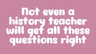 History quiz : History in a nutshell: Tears, ice, presidents, Sputnik, cradle, surrender, defiance,