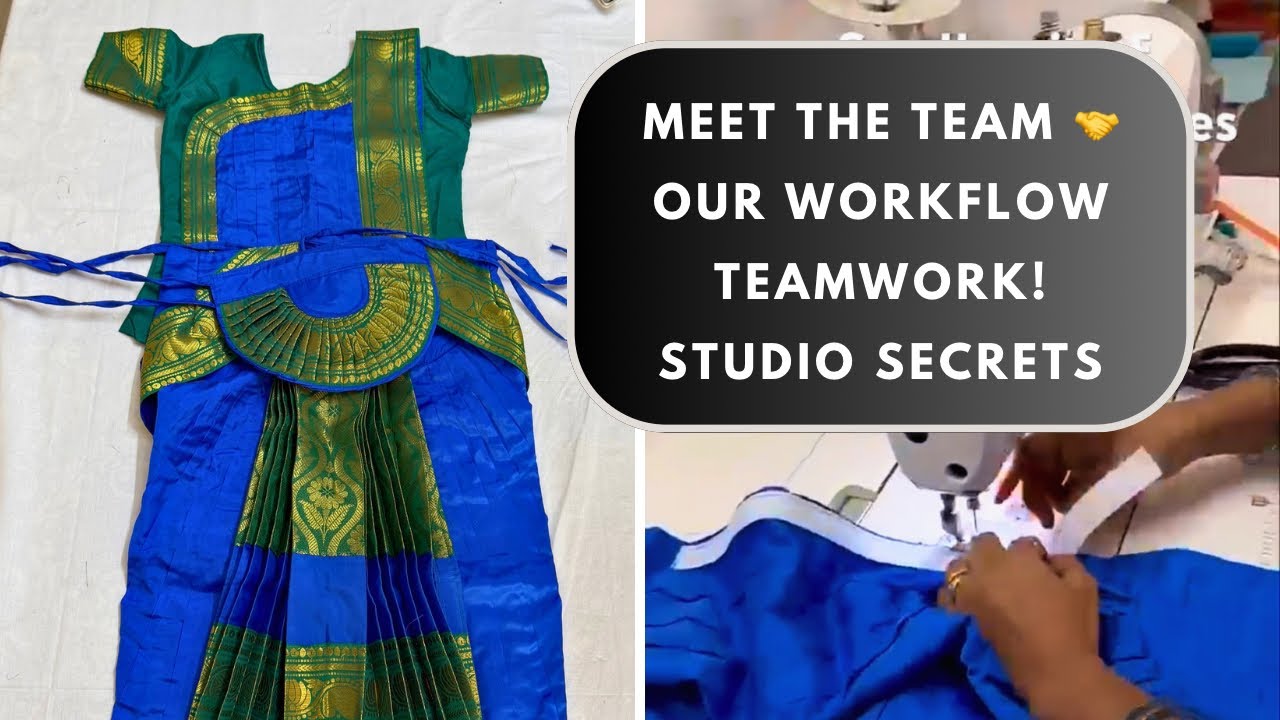 Behind the Scenes: How Our Small Team Handles Costume Orders | Swasthika costumes | Kanchipuram 