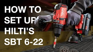 How to Set Up Hilti SBT 6-22 | For Fastening on Grating, Multi-Purpose, &amp; Electrical Applications