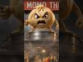 Angry Momo Ka Gussa 😡🥟 #shorts