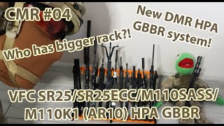 Check My Rack #04 - VFC SR25 / SR25ECC / M110 SASS/ M110K1 HPA GBBR!!!!