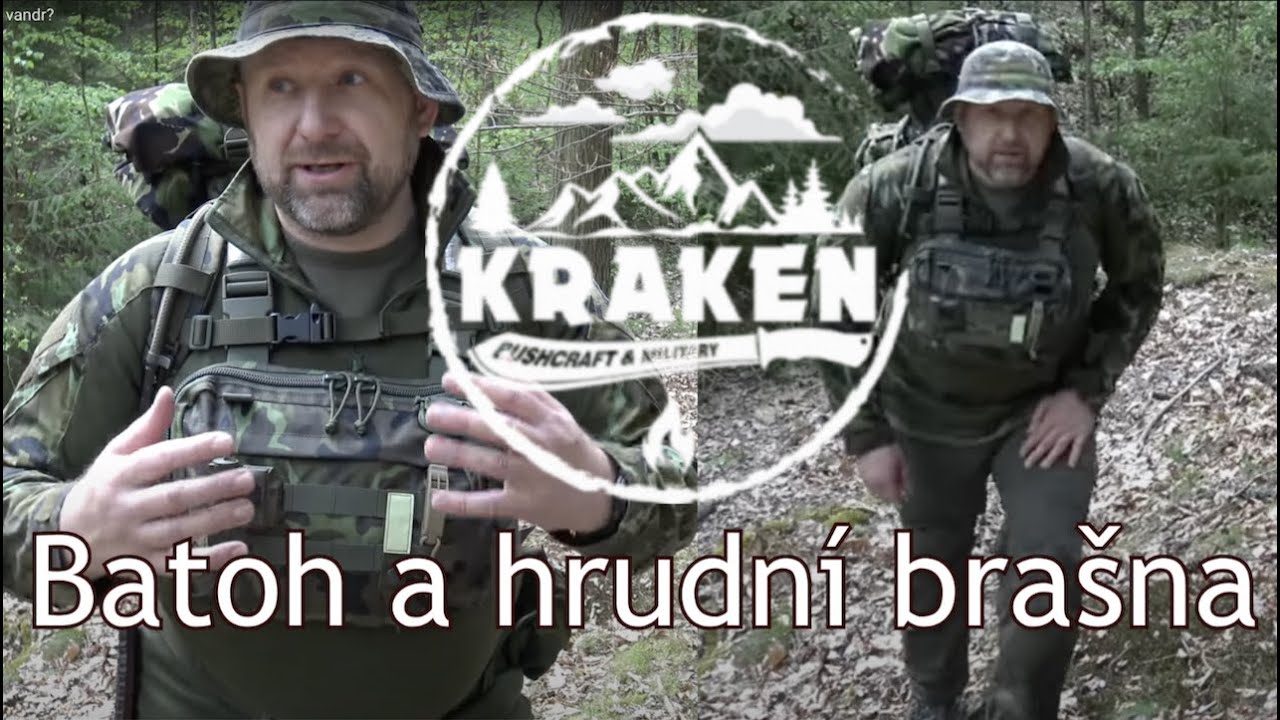 Jaké vybavení si zabalím na vandr? Batoh a hrudní brašna