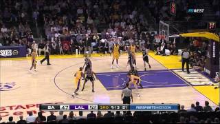 Spurs vs Lakers [04.12.11] Lakers Highlights HD
