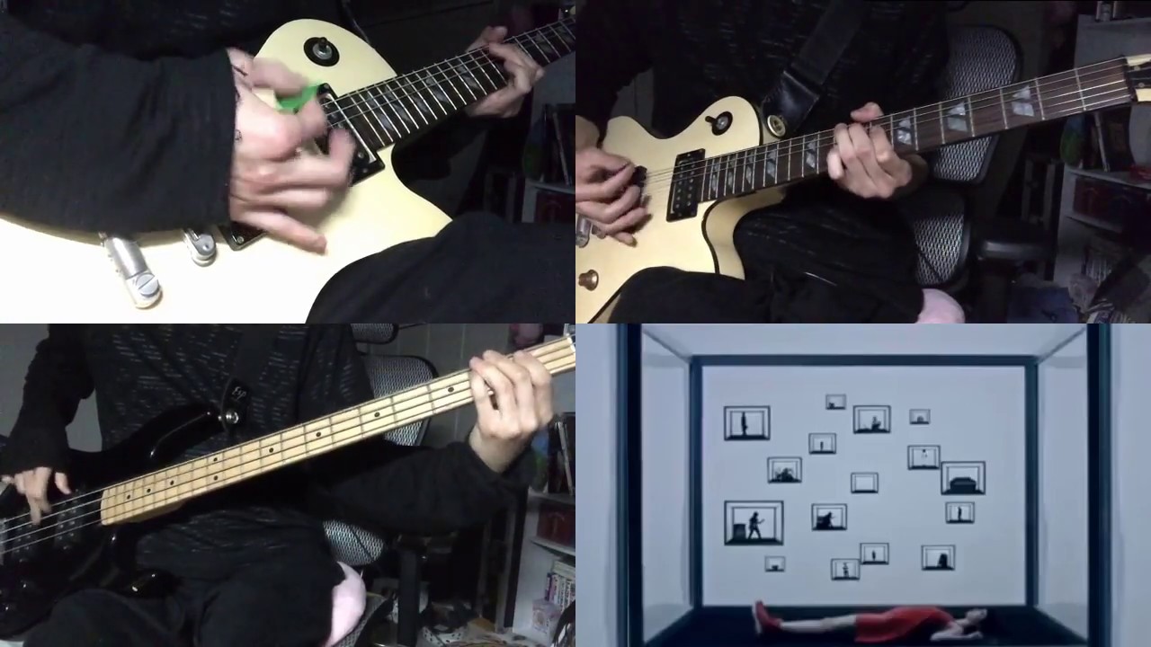 [弾いてみた]9mm Parabellum Bullet - ガラスの街のアリス[Guitar,Bass]