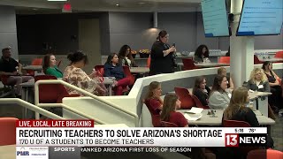170 University of Arizona students to become teachers amid ongoing shortage