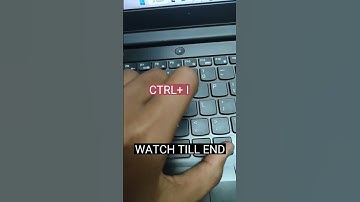 SHORTCUT KEYS TO DO ITALIC LETTERS IN MICROSOFT WORD #shorts. #trending #microsoft #word #shortcuts