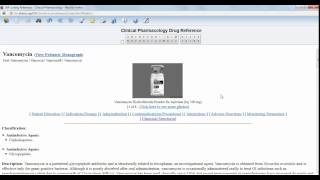 Encoder References   Clinical Pharmacology and Drug Reference